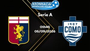 Soi kèo Genoa vs Como - 05/09/2026 | Serie A