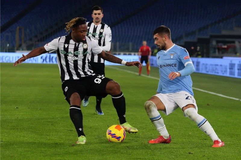 Udinese gặp khó trước Lazio